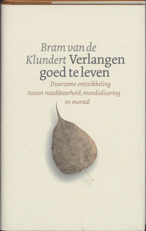 Omslag van Verlangen goed te leven
