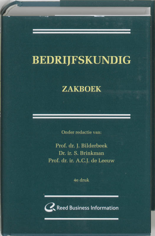 Omslag van Bedrijfskundig Zakboek