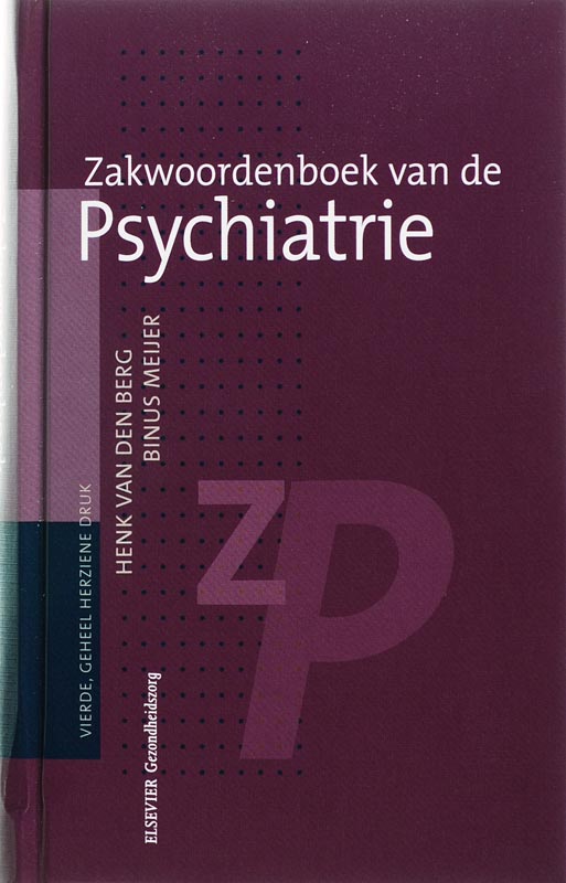 Omslag van Zakwoordenboek van de Psychiatrie