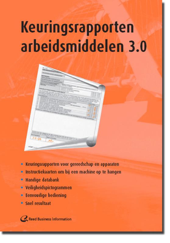 Omslag van Keuringsrapporten arbeidsmiddelen 3.0