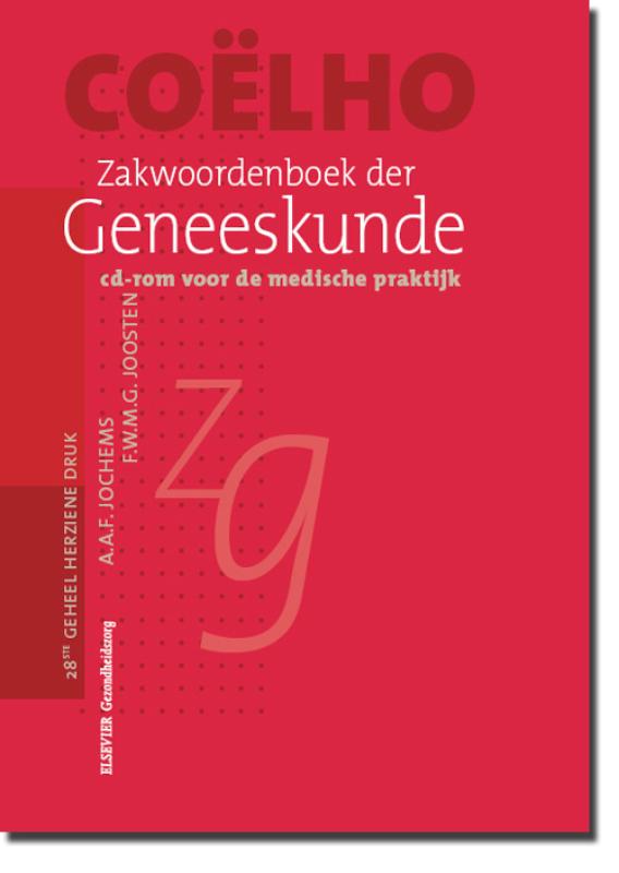 Omslag van Coëlho Zakwoordenboek der Geneeskunde