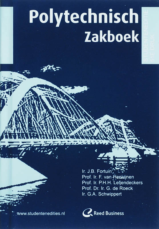 Omslag van Polytechnisch Zakboek studenteneditie