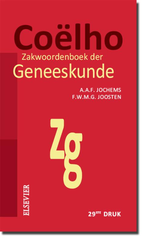 Omslag van Coëlho Zakwoordenboek der Geneeskunde