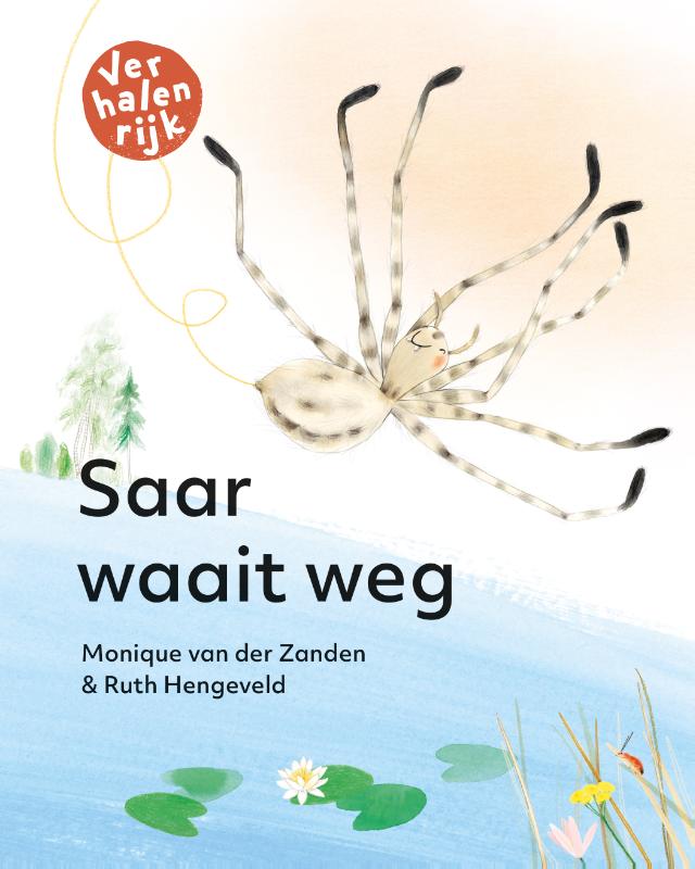 Omslag van Saar waait weg / Hallo, spin!