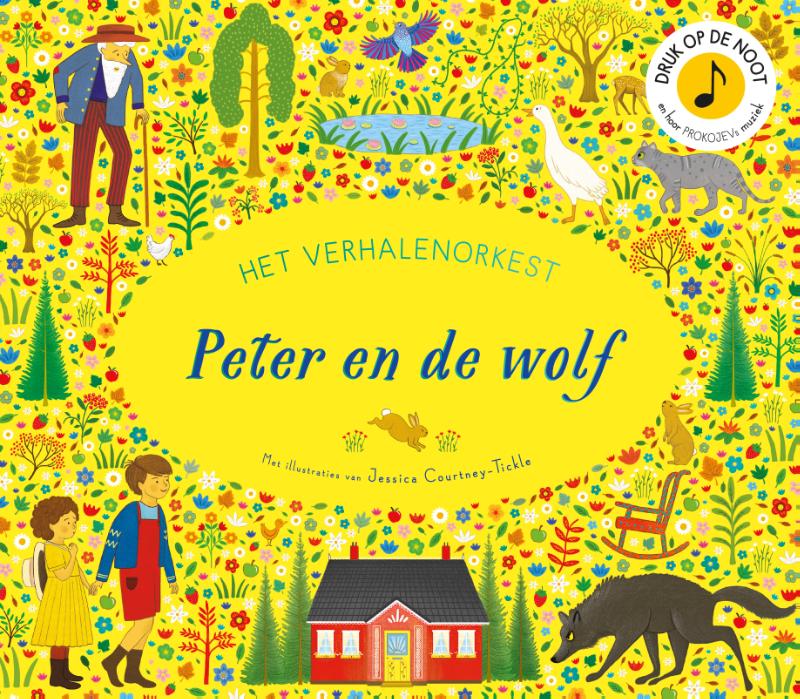 Omslag van Peter en de wolf