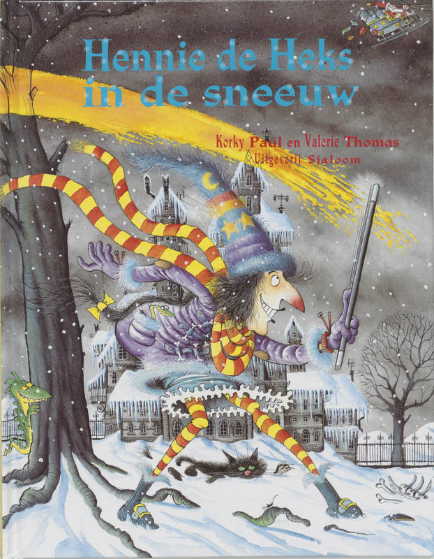 Omslag van Hennie de Heks in de sneeuw