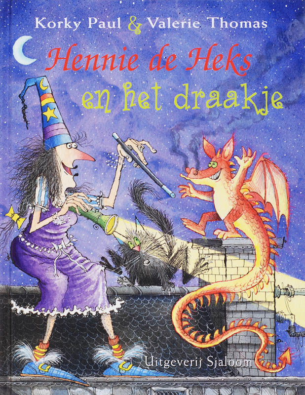 Omslag van Hennie de Heks en het draakje