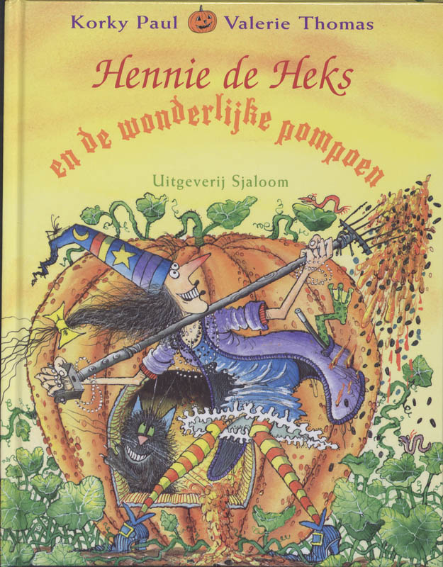 Omslag van Hennie de Heks en de wonderlijke pompoen