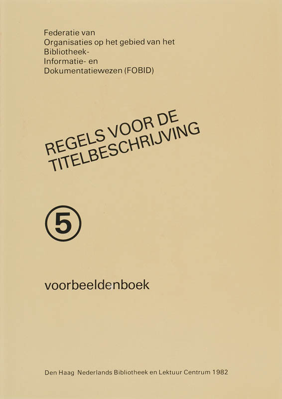 Omslag van Voorbeeldenboek