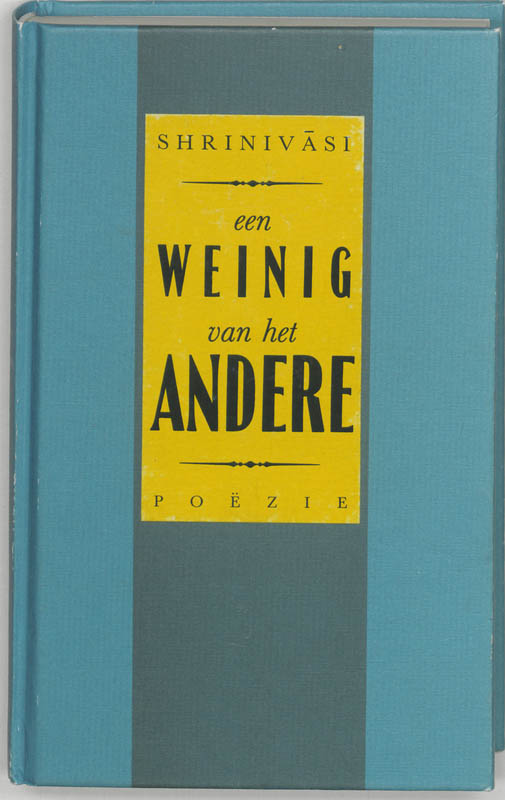 Omslag van Weinig van het andere