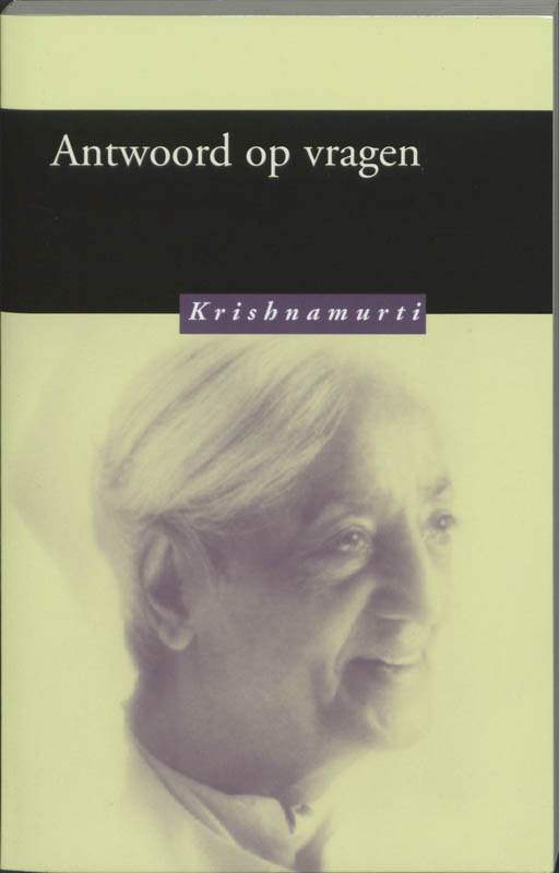 Omslag van Antwoord op vragen