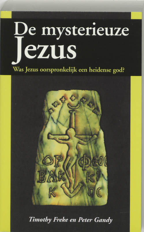 Omslag van De mysterieuze Jezus