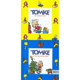 Omslag van Tomke en swarte piet; Tomke en de krystkrânskes
