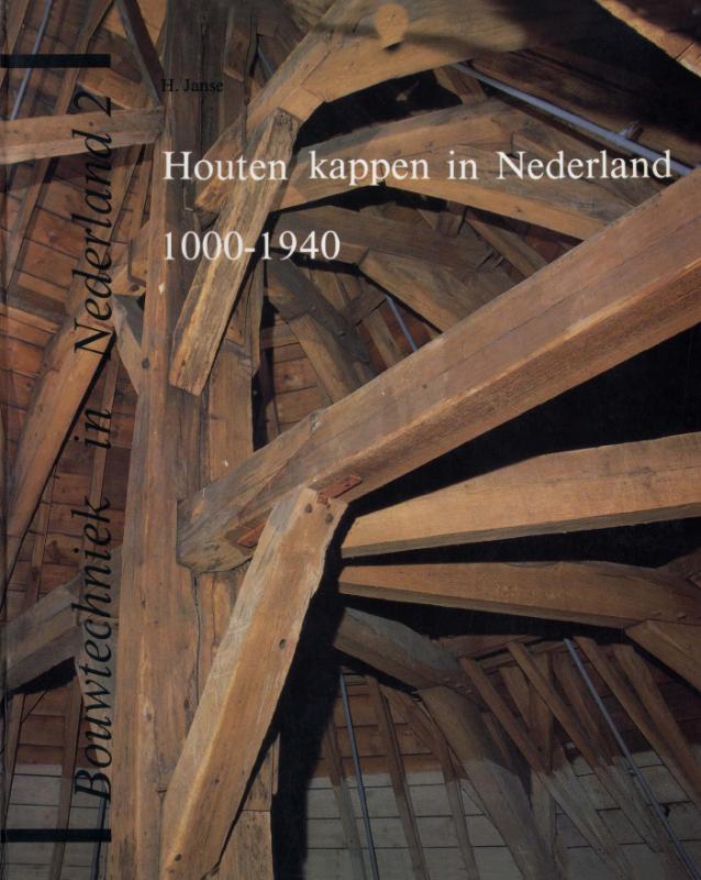 Omslag van Houten kappen in Nederland 1000-1940