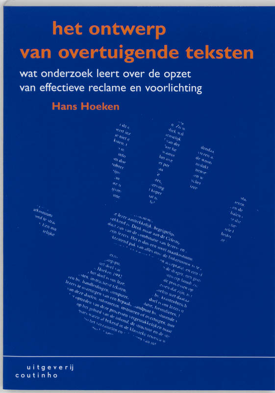 Omslag van Het ontwerp van overtuigende teksten