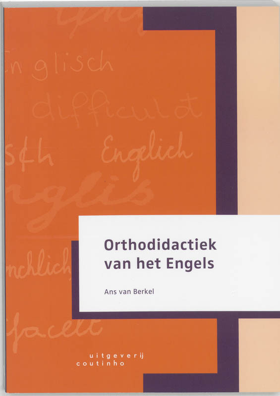 Omslag van Orthodidactiek van het Engels