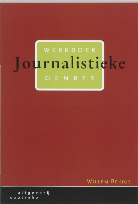 Omslag van Werkboek journalistieke genres