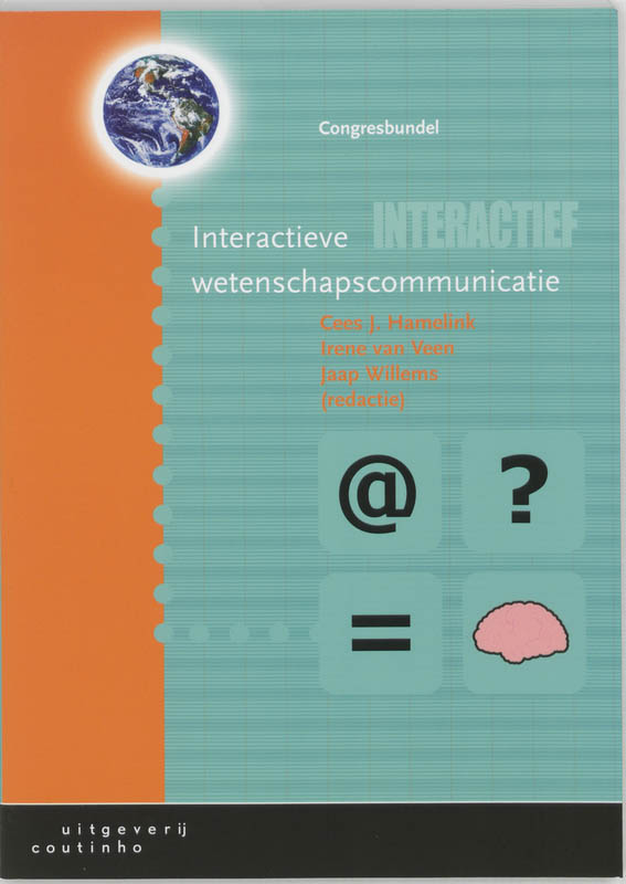 Omslag van Interactieve wetenschapscommunicatie