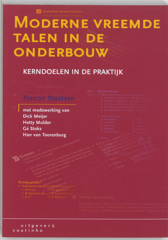 Omslag van Moderne vreemde talen in de onderbouw