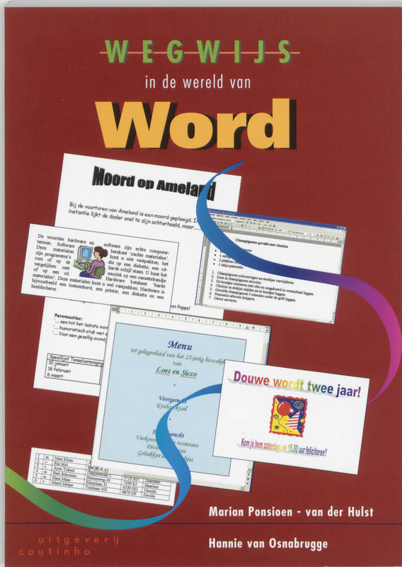 Omslag van Wegwijs in de wereld van Word