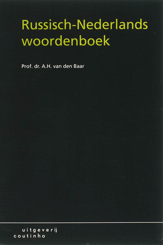 Omslag van Russisch-Nederlands woordenboek