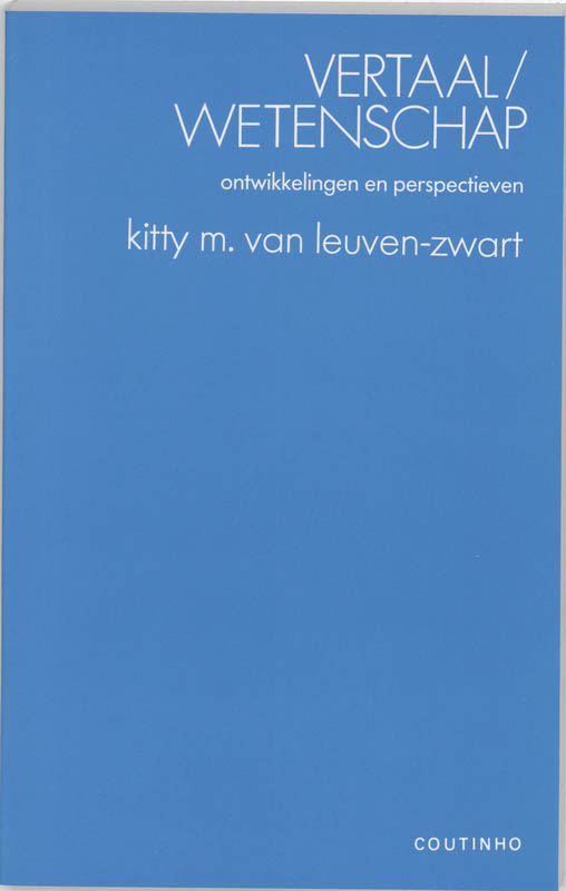 Omslag van Vertaalwetenschap: ontwikkelingen en perspectieven