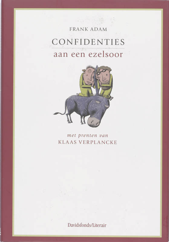 Omslag van Confidenties aan een ezelsoor