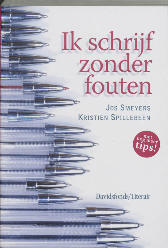 Omslag van Ik schrijf zonder fouten
