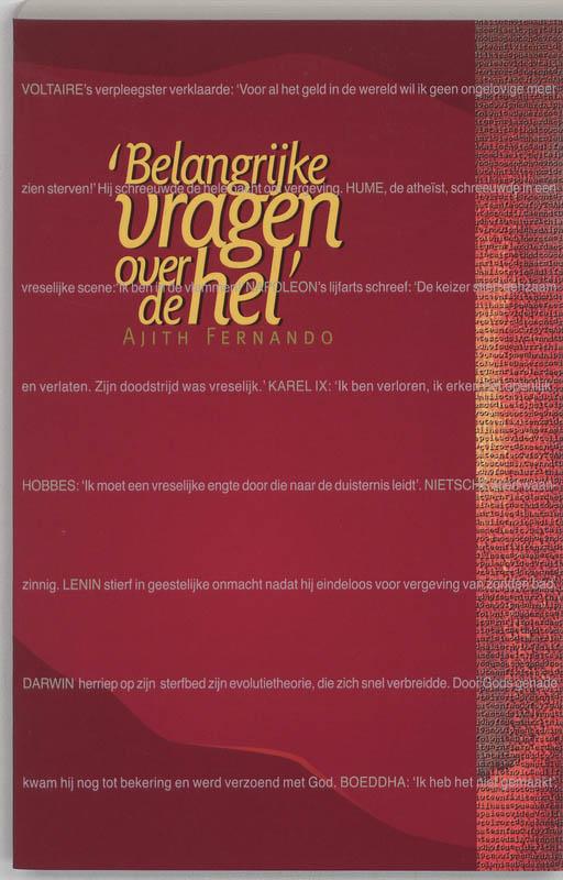 Omslag van 'Belangrijke vragen over de hel'