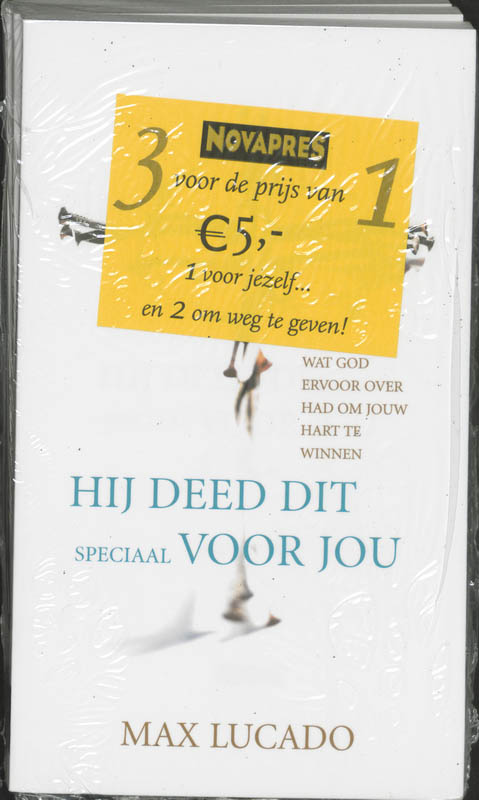 Omslag van Hij deed dit speciaal voor jou set 3 ex