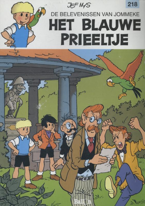 Omslag van Het blauwe prieeltje