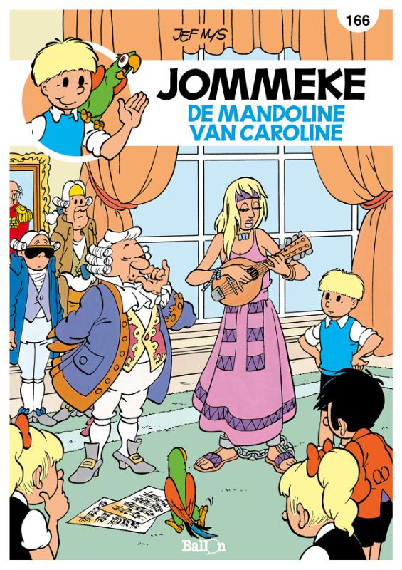Omslag van De mandoline van Caroline