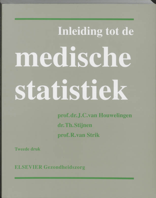 Omslag van Inleiding tot de medische statistiek