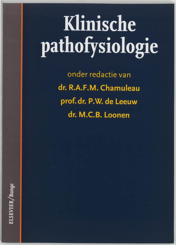 Omslag van Klinische pathofysiologie