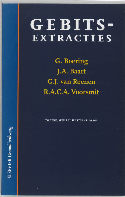 Omslag van Gebitsextractie