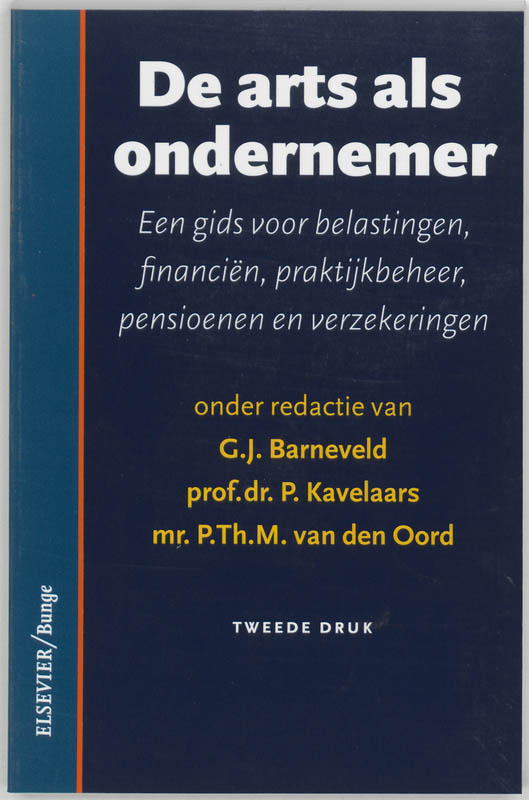 Omslag van De arts als ondernemer