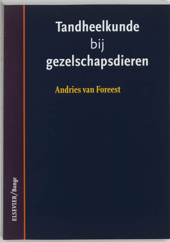 Omslag van Tandheelkunde bij gezelschapsdieren