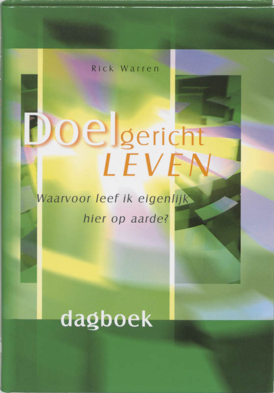 Omslag van Dagboek Doelgericht leven