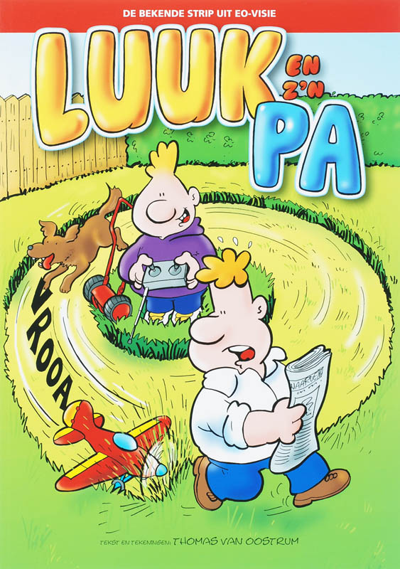 Omslag van Luuk en z'n pa