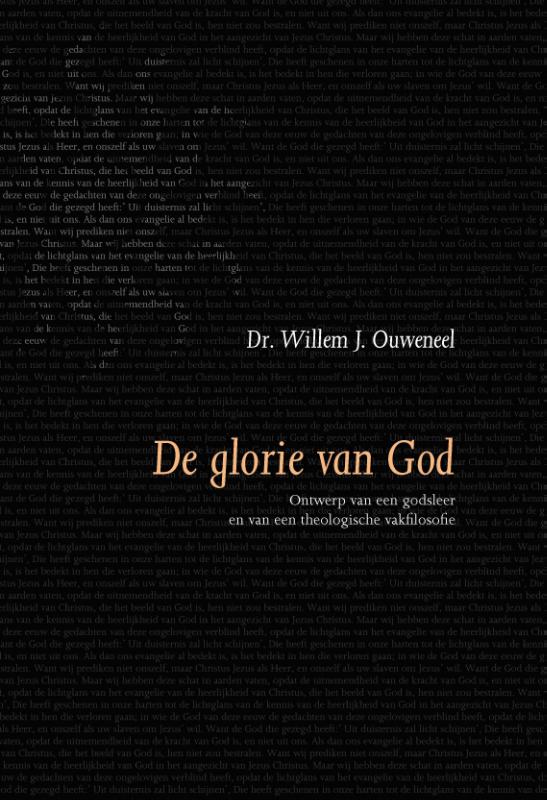 Omslag van De glorie van God