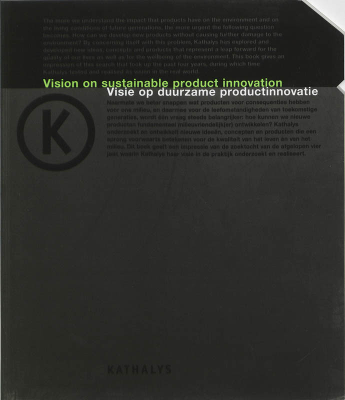 Omslag van Kathalys Visie op duurzame productinnovatie