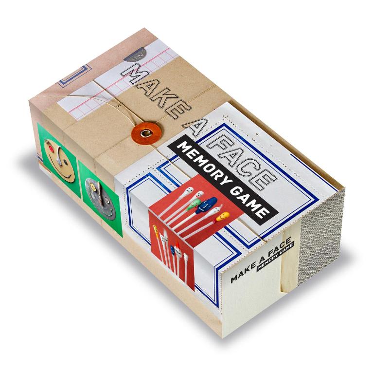Omslag van Make a face memory game
