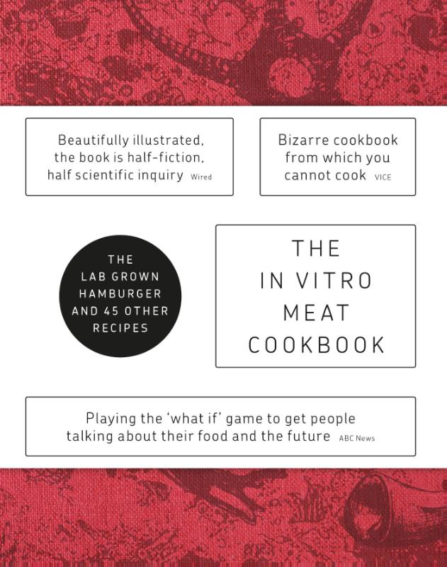 Omslag van The in vitro meat cookbook