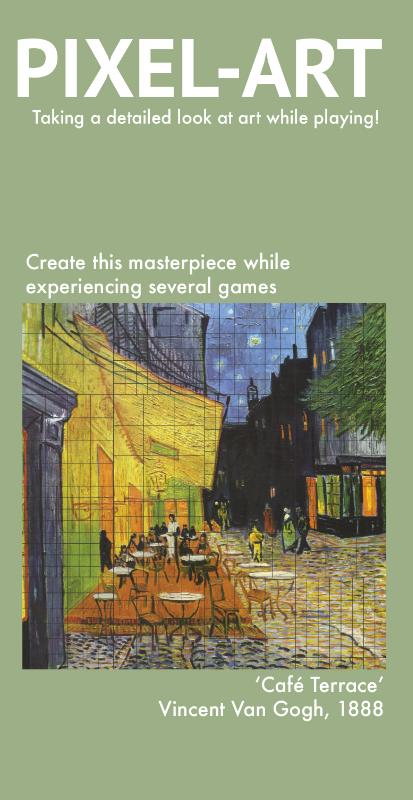 Omslag van Pixel-Art Game: Café Terrace at Night