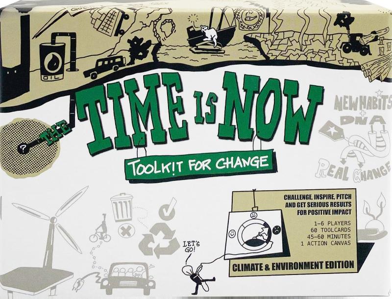 Omslag van The Time is Now