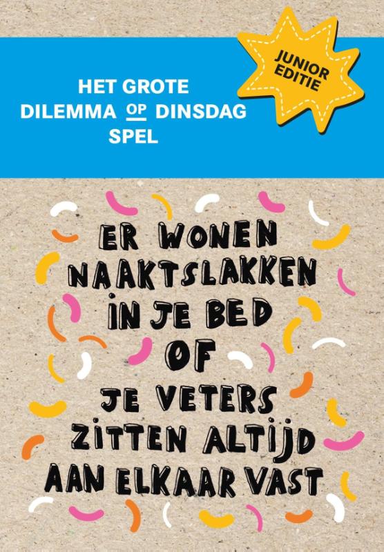 Omslag van Het grote dilemma op dinsdag spel