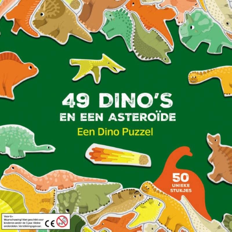 Omslag van 49 Dino's en een Asteroïde
