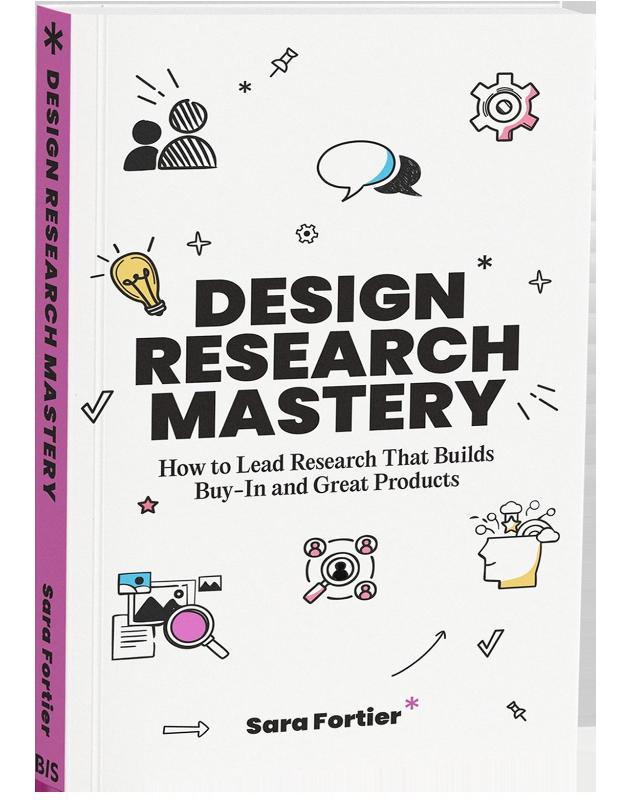 Omslag van Design Research Mastery
