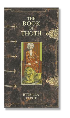Omslag van Scarabeo Book of Thot - Etteilla Tarot