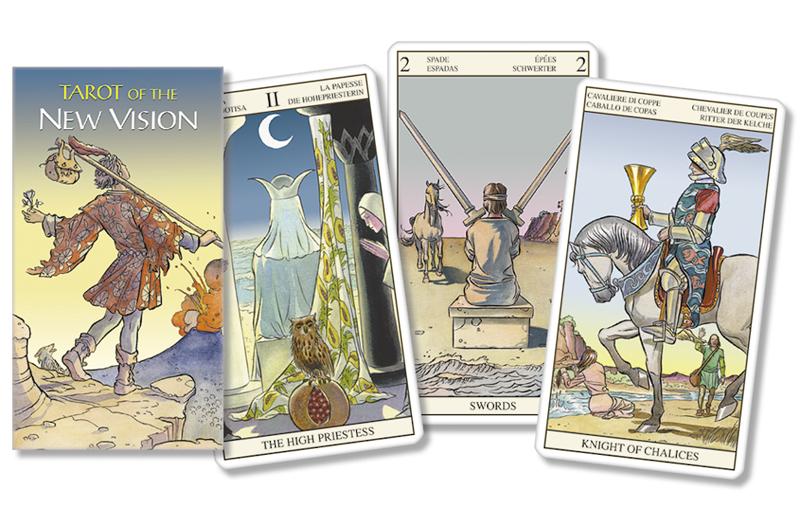 Omslag van Scarabeo Tarot of the New Vision